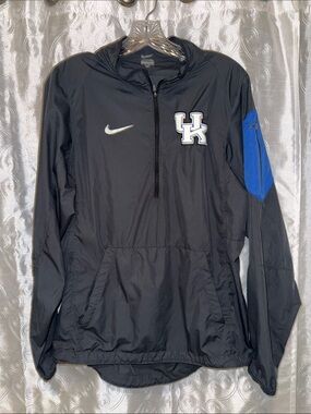 Nike Kentucky UK Pullover Windbreaker with Blue Sleeve Adult Size XS 🔥 G13